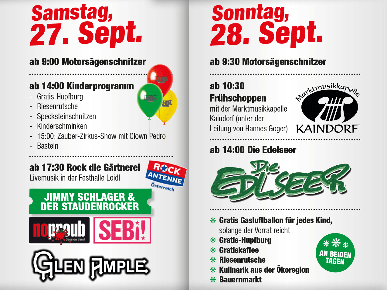 Programm-Jubiläumskirtag